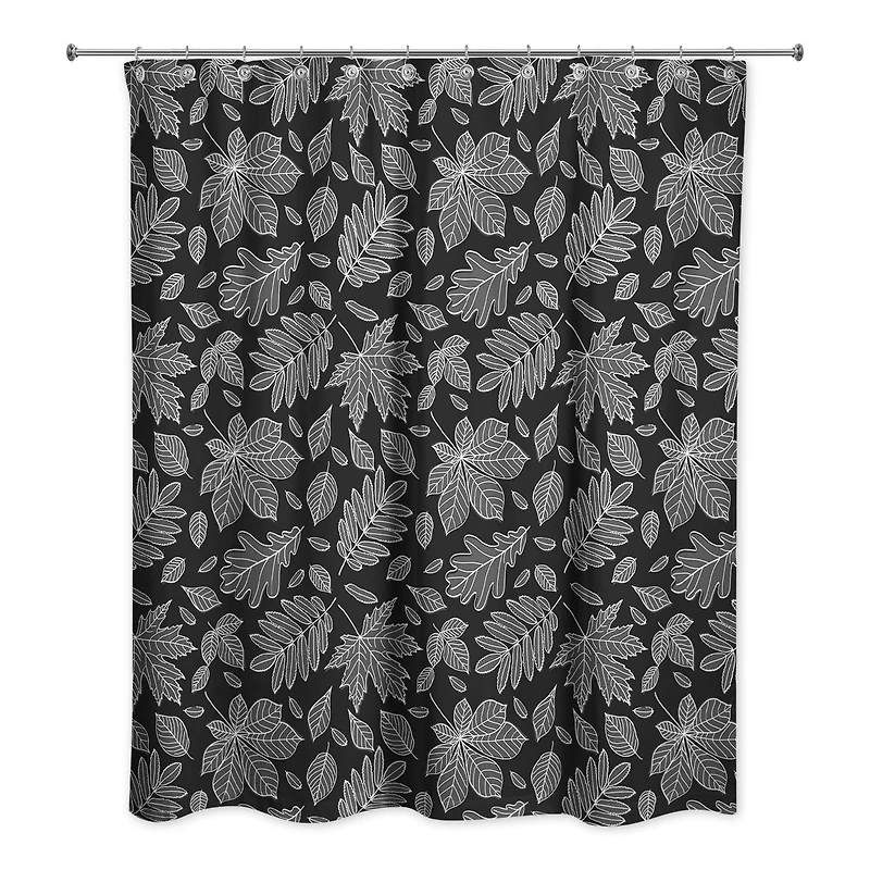 Leaves Shower Curtain