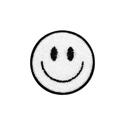 3" Chenille Smile Iron On Patch by Make Market®