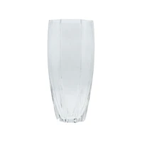 11.5" Clear Fluted-Edge Glass Vase by Ashland®