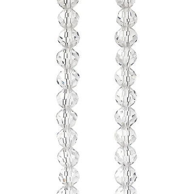 9 Pack: Crystal Glass Faceted Round Beads, 8mm by Bead Landing™