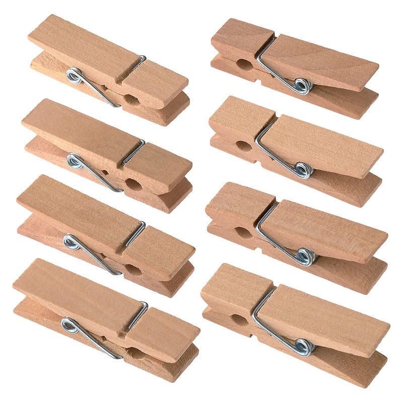 12 Packs: 18 ct. (216 total) 2" Wood Clothespins by Creatology™
