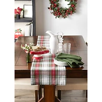 DII® 72" Christmas Plaid Table Runner