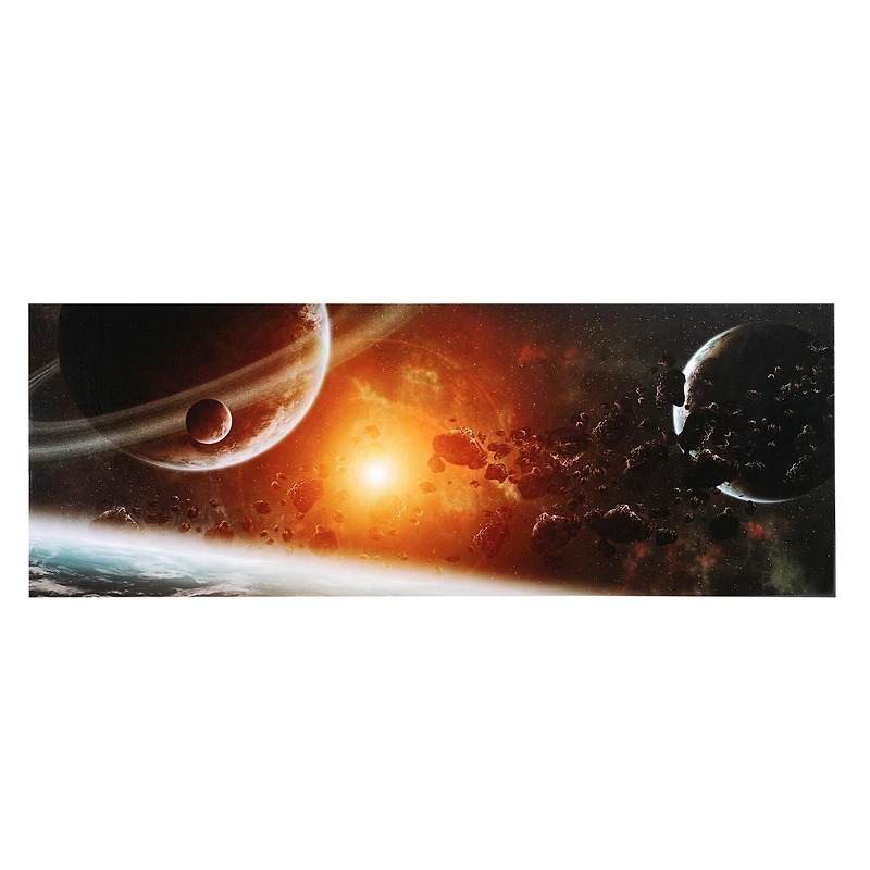 Solar System Glossy Lacquer Wall Art