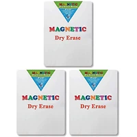 Flipside Products 9" x 12" Magnetic Dry Erase Boards, 3ct.