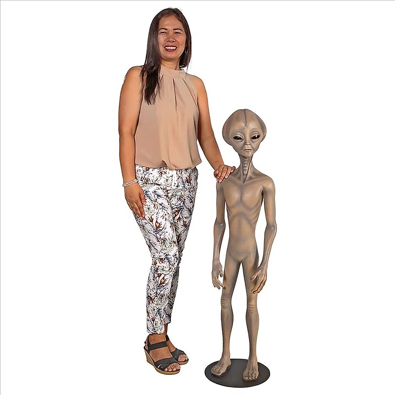 Design Toscano Area 51 Extraterrestrial Outer Space Alien Statue