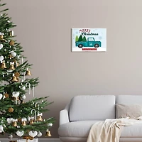 Stupell Industries Merry Christmas Farm Fresh Trees Sign Wall Plaque Art
