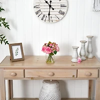 10" Rose & Berry Arrangement in Glass Vase