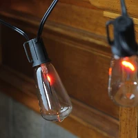 Flickering Edison Bulbs Halloween Light Set