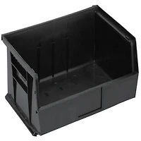 Quantum Storage Systems® Black 10.875" x 16.5" x 5" ULTRA Stack & Hang Bins, 6ct.