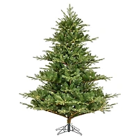 6.5ft. Pre-Lit Sherwood Fir Artificial Christmas Tree, Warm White LED Lights