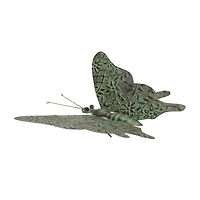 12.5" Iron Metal Butterfly Garden Accent