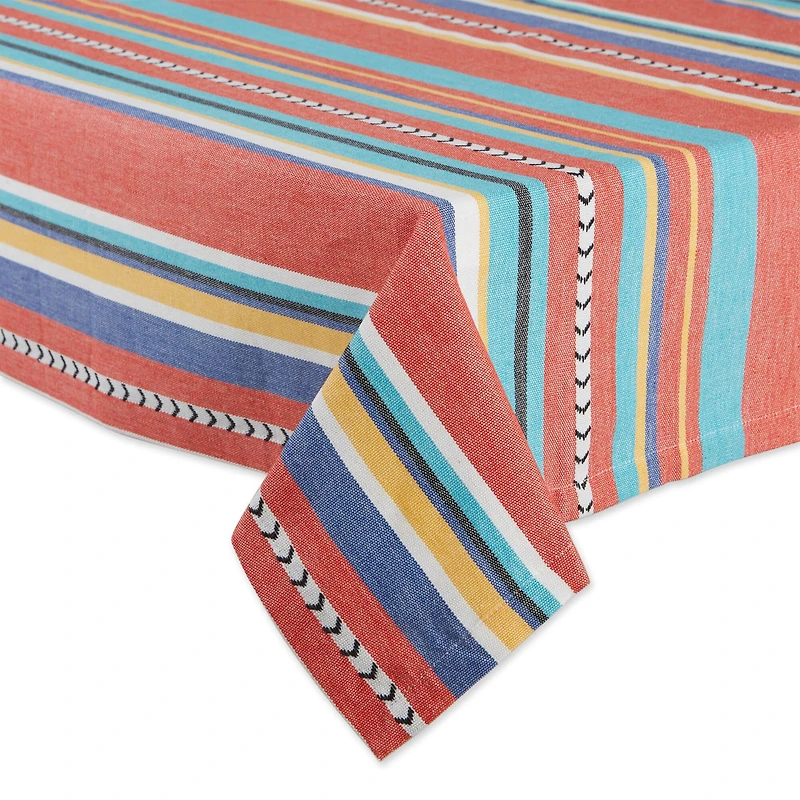 Verano Stripe Tablecloth 60" x 84"
