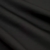 Fabric Merchants Black Neoprene Scuba Fabric