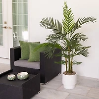 5ft. Potted UV Resistant Areca Palm Tree
