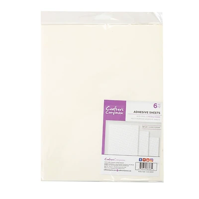 Crafter's Companion Double-Sided Adhesive Sheets, 6ct.