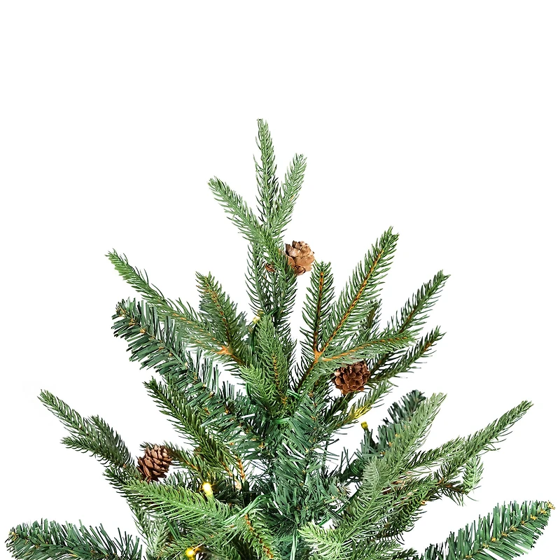 7.5ft. Pre-Lit Real Touch™ Shenandoah Pine Artificial Christmas Tree, Warm White LED Lights