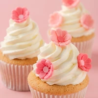 PME Cake Sweet Street® Pink Blossoms Icing Decorations