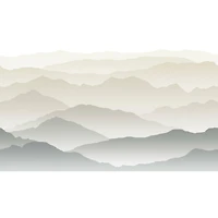 Wanderlust White Peel & Stick Mural