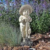 Design Toscano 13" Medium Samuel Young Gardener Boy Statue