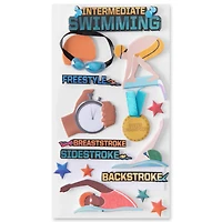 Intermediate Swimming Dimensional Stickers by Recollections™