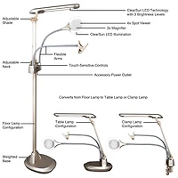 OttLite Ultimate LED 3-in-1 Creative Station with Magnifier