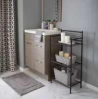 Bath Bliss Oil-Rubbed Bronze -Tier Storage Shelf