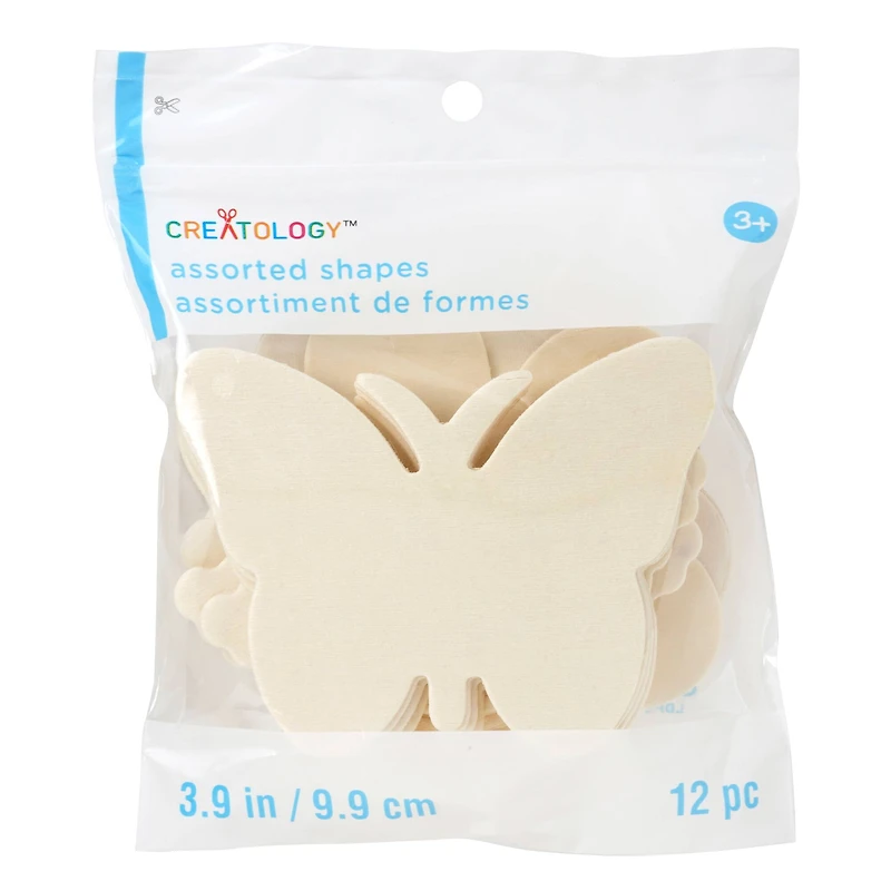 Wood Shapes by Creatology™, 12ct.