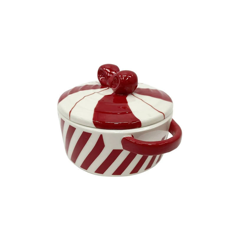 Mini Stripes Ceramic Cocotte by Makery™
