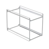 Honey Can Do White Kitchen Counter Organizer with Drawers