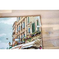 Luca-s Paris In Flowers Counted Cross Stitch Kit