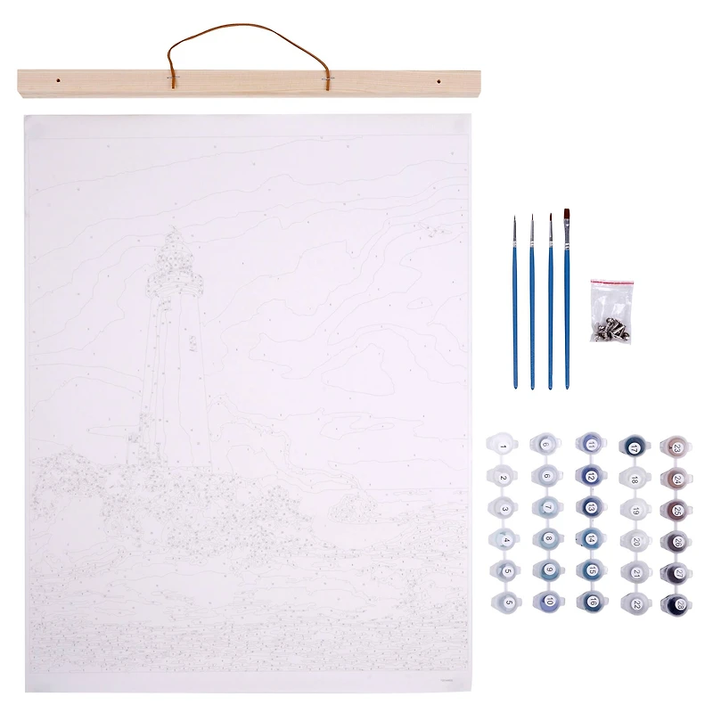 Lighthouse Paint-by-Number Kit by Artist's Loft™ Necessities™