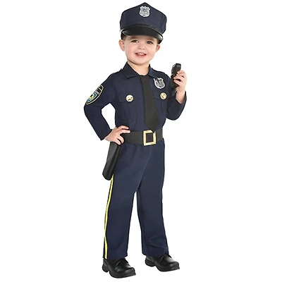 Police Officer Boys Costume