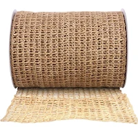 Reliant 6" x 10yd. Natural Jute Box Wired Ribbon