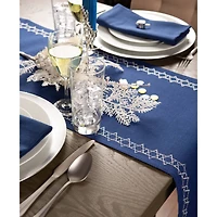 DII® 70" Embroidered Star of David Table Runner