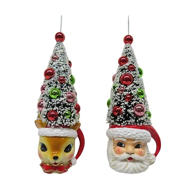 Assorted 6" Sisal Christmas Tree Mug Ornament, 1pc. by Ashland®