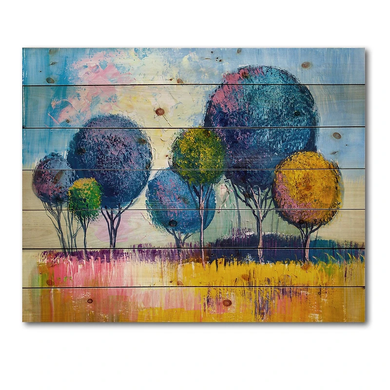 Designart - Autumn Fantasy Trees III