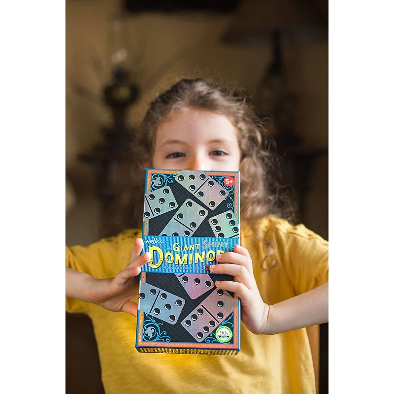 eeBoo Giant Shiny Holographic Foil Dominoes