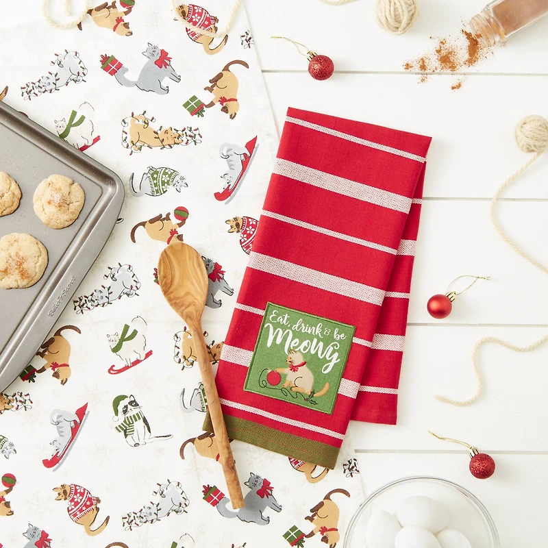 DII® Be Meowy Dishtowel Set