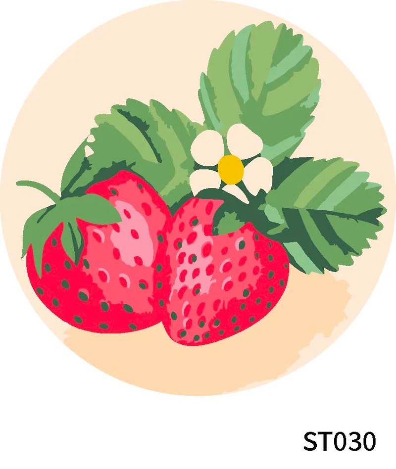 Strawberries Paint-by-Number Framed Mini Kit by Artist's Loft®