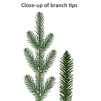 9ft. Pre-Lit Hillside Spruce Artificial Tree, Clear Lights