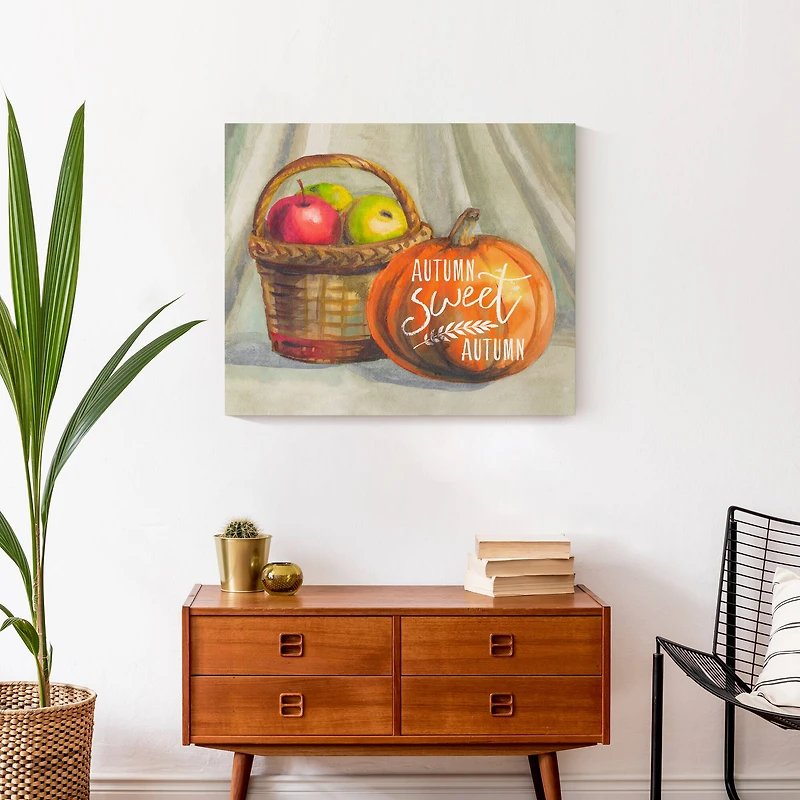 Autumn Sweet Autumn Canvas Wall Art