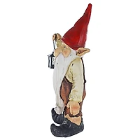 25" Wheezer Santa's Keeper of the Light Holiday Gnome Statue
