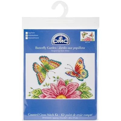 DMC® Butterfly Garden Counted Cross Stitch Kit