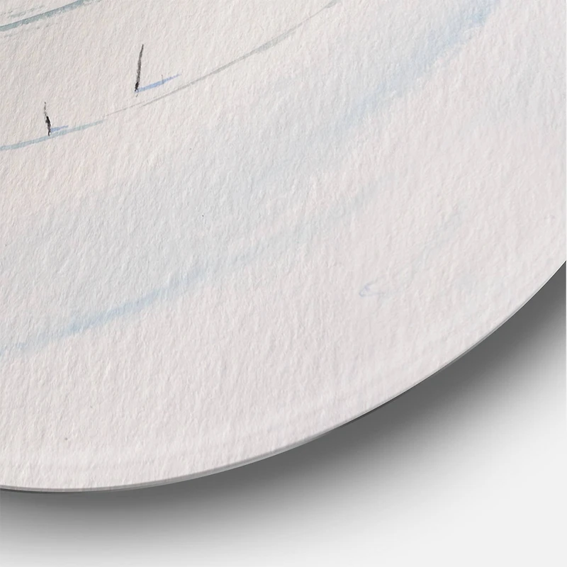 Designart - Little House In The Winter Mountains