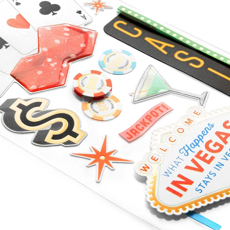 Vegas Dimensional Stickers by Recollections™