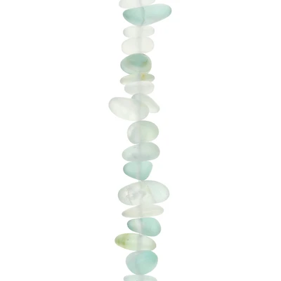 Clear Glass Stone Spike Beads, 15mm by Bead Landing™
