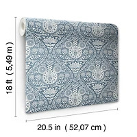 RoomMates Disney® Mickey Mouse Block Print Peel & Stick Wallpaper