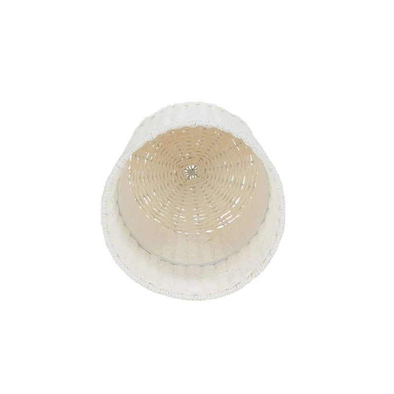 Household Essentials 11" Woven Paper Rope Waste Basket