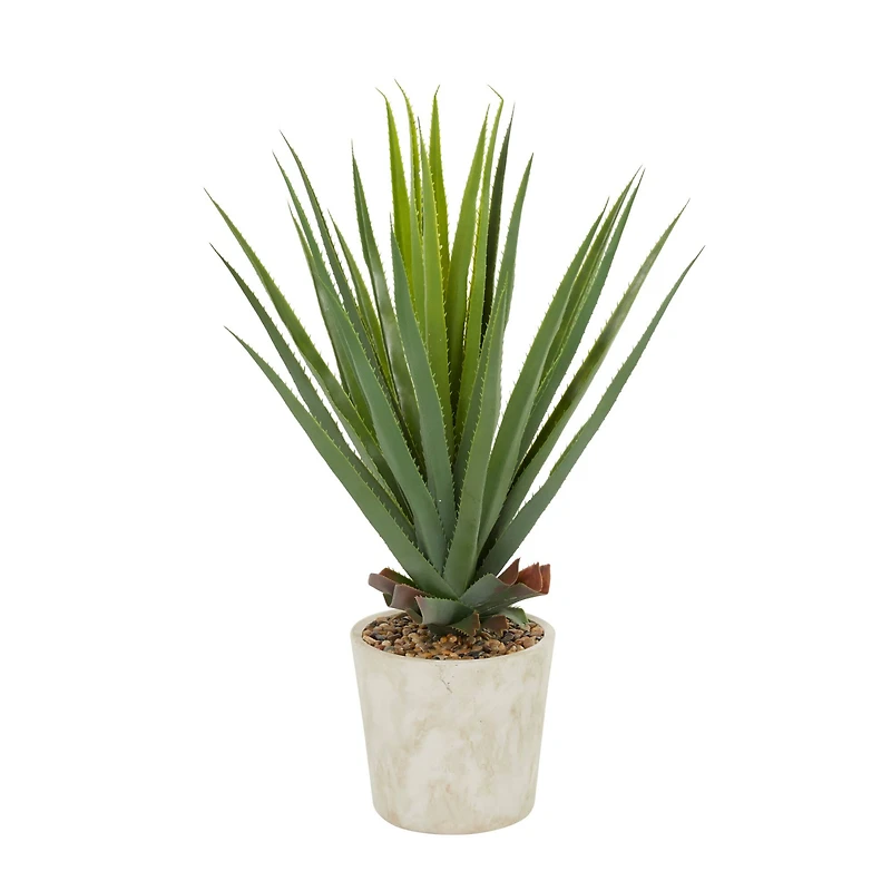 The Novogratz 3ft. Potted Contemporary Aloe Artificial Foliage
