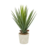 The Novogratz 3ft. Potted Contemporary Aloe Artificial Foliage